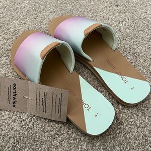 NWT Carly Slide Ombré sandals